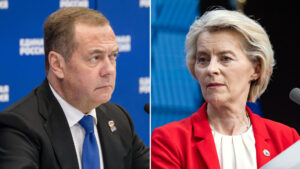 Medvédev lanza duros dardos contra Von der Leyen en vísperas de que se «decida su destino»