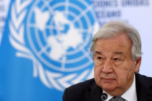 António Guterres calificó de inhumana la situación de los palestinos en Gaza
