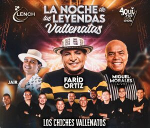 «Leyendas del Vallenato» se reúnen en una noche inolvidable