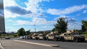 Guardia Nacional se despliega en las calles de Washington D.C.