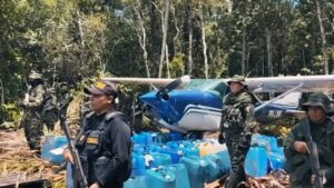 FANB inutilizó aeronave del narcotráfico en Amazonas