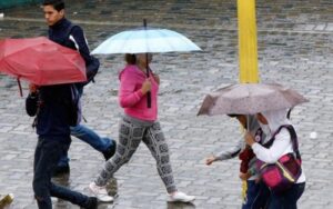 Inameh prevé lluvias y actividad eléctrica para hoy viernes