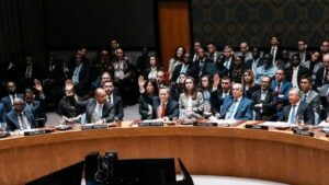ONU aprueba resolución de EE. UU. que establece fuerza internacional en Gaza