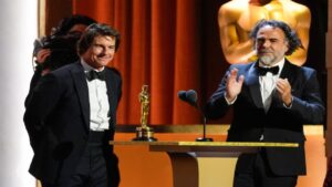 Tom Cruise recibió Oscar honorífico y destacó su amor por el cine: “Hacer películas es lo que soy”