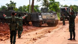 Camboya acusa a Tailandia de utilizar gas tóxico en la frontera