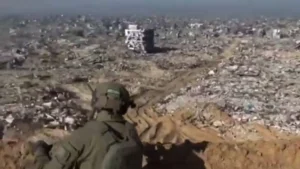 Ataques israelíes destruyeron campamento de refugiados en Gaza